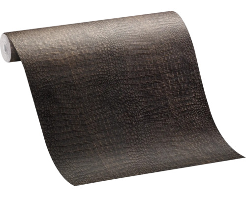 Rouleau de papier peint avec motif crocodile