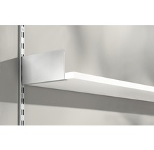 Regalsystem mit Wandhalterung und Regalboden