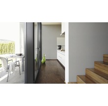 Innenraum mit Terrasse, Küche und Treppe