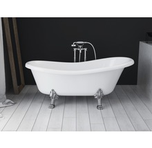 Baignoire indépendante Rena 167x76.2 mm blanche-thumb-0