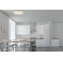 Plafonnier 6 ampoules Ø 700 mm Andria blanc