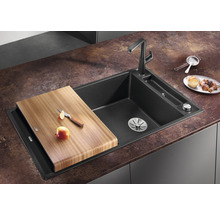 Blanco AXIA III XL 6 S Spüle BxT 1000x510 mm Silgranit felsgrau inkl. Holzschneidbrett 523501