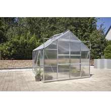 Serre Vitavia Meridian 2 6700 panneaux alvéolés 4 mm 257x258 cm alu