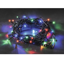 Guirlande lumineuse avec lumières LED multicolores