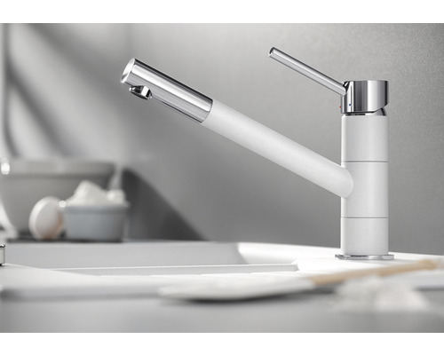 Robinet de cuisine avec bec