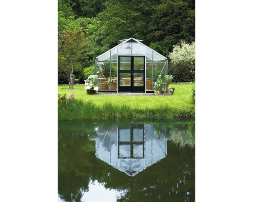 Gewächshaus Gärtner, 368x583 cm aluminium Gewächshaus Gärtner, 368x583 cm aluminium