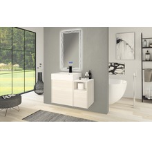 Seitenschrank Baden Haus Space Breite 30 cm weiss Rock 55034