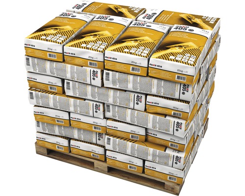Palette mit Säcken Akkit 405 Fliesenkleber 25 kg