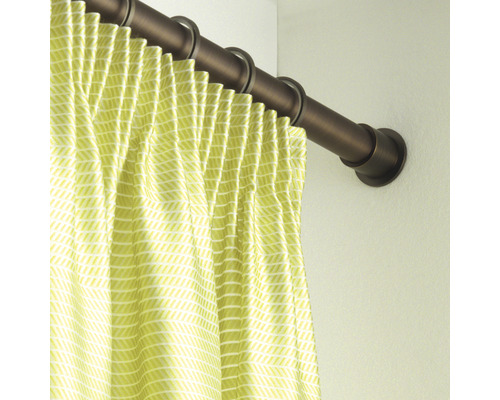 Tringle à rideaux avec rideau