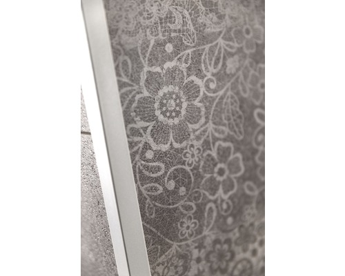 Carreau mural décoratif avec motif floral