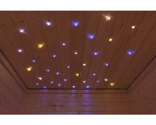 Sauna Sternenhimmel LED Karibu - HORNBACH