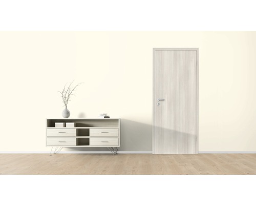 Intérieur lumineux avec commode et porte intérieure