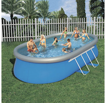 Bâche thermique de recouvrement pour piscine 525x330 cm bassins ovales