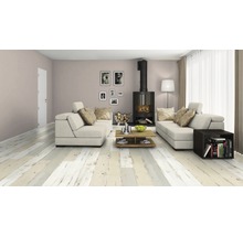 Papier peint intissé 3032-88 New Life uni brillant gris