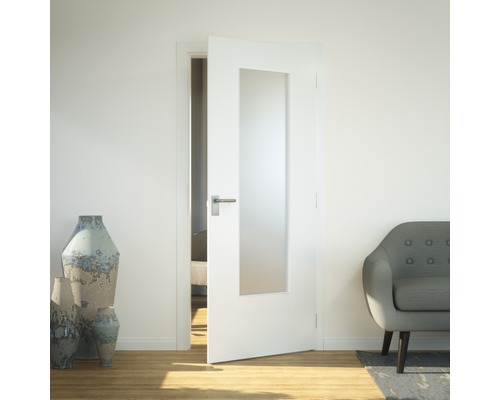 Schiebetür-Komplettset Barn Door Motiv X Fichte 79x210 cm inkl.  Türblatt,Schiebetürbeschlag und Griff-Set - HORNBACH