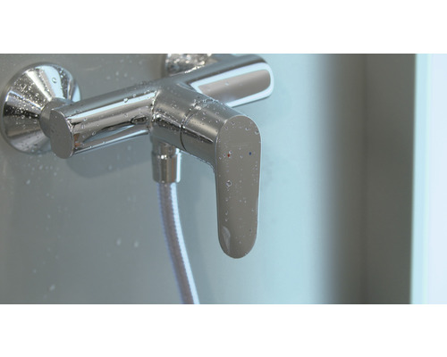 Aufputz Duscharmatur mit Brauseschlauch