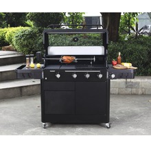 TENNEKER Halo Grillspiess mit Elektromotor batteriebetrieben