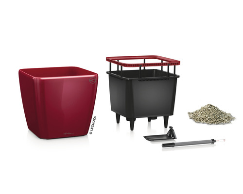 Lechuza Classico 21 pot de fleurs kit complet avec système d''irrigation et accessoires
