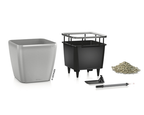Lechuza Classico 21 pot de fleurs kit complet avec système d''irrigation et accessoires