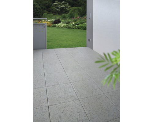 Beton Terrassenplatte iStone Starter quarz 40 x 40 x 4 cm