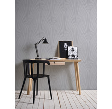 Vliestapete 37553-4 New Elegance Farn grau
