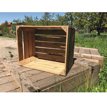 Caisse en bois pour stockage extérieur