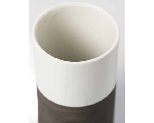 Keramikvase mit zylindrischer Form
