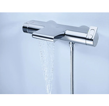 Mitigeur de douche apparent avec sortie d''eau