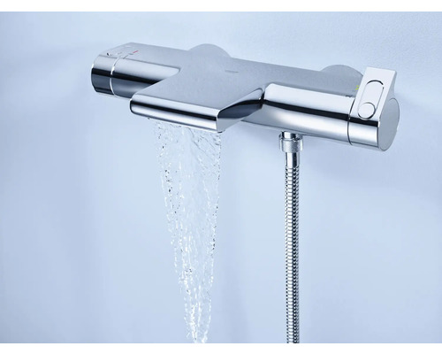 Mitigeur de douche apparent avec sortie d''eau