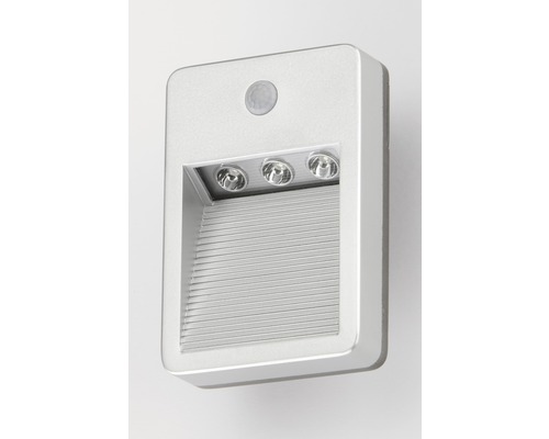 Applique murale avec détecteur de mouvement et trois lampes LED