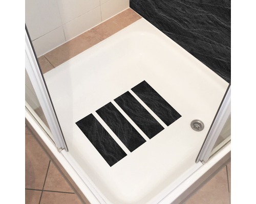 Duschwanne mit Antirutschstreifen für mehr Sicherheit