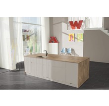 Plan de travail de cuisine Piccante décor noyer 4100x600x38 mm-thumb-12