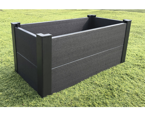 Jardinière surélevée en plastique pour le jardin