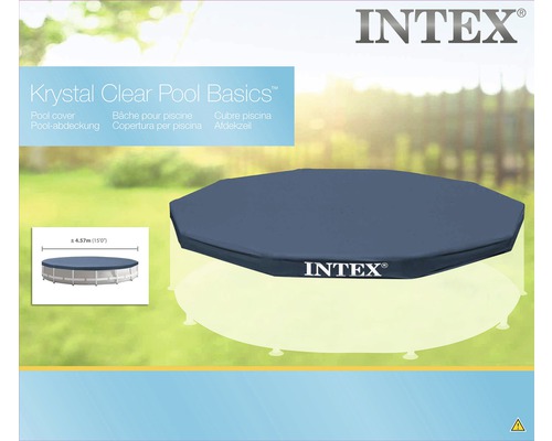 Intex Poolabdeckung für Schwimmbecken mit einem Durchmesser von 4,57 Meter