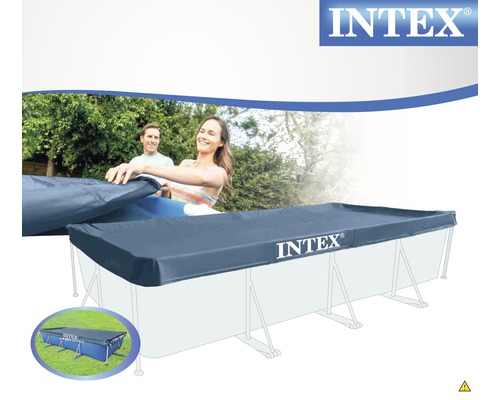 Bâche de piscine Intex pour piscine rectangulaire