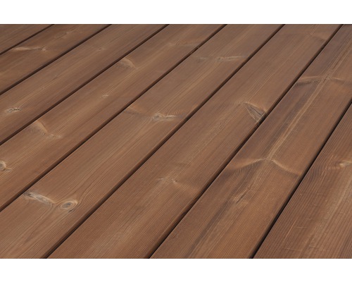Terrasse en bois en bois marron