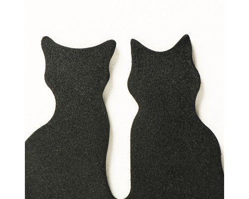 Décoration deux silhouettes de chat