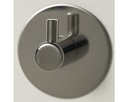 Doppelter Kleiderhaken aus Metall zur Wandmontage