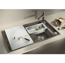 Blanco AXIA III 5 S Spüle BxT 915x510 mm Silgranit schwarz inkl. Glasschneidbrett 525844