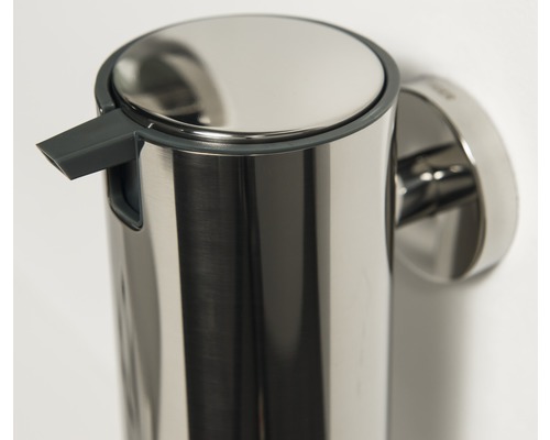 Wandseifenspender aus Edelstahl