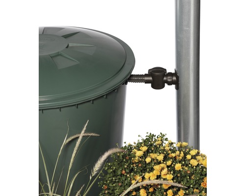 Récupérateur d''eau de pluie avec robinet pour l''arrosage du jardin