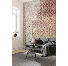 Fototapete Vlies HX5-040 Art Nouveau Rouge 5-tlg. 250 x 280 cm