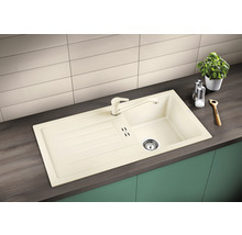 Blanco FAVUM 45 S Spüle BxT 860x435 mm Silgranit weiss 524229