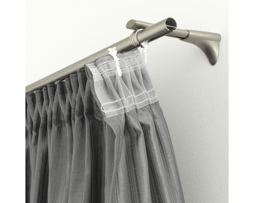 Tringle à rideaux avec rideau