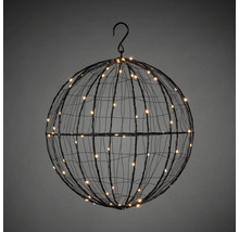 Lampe suspendue décorative en forme de boule avec petites lumières