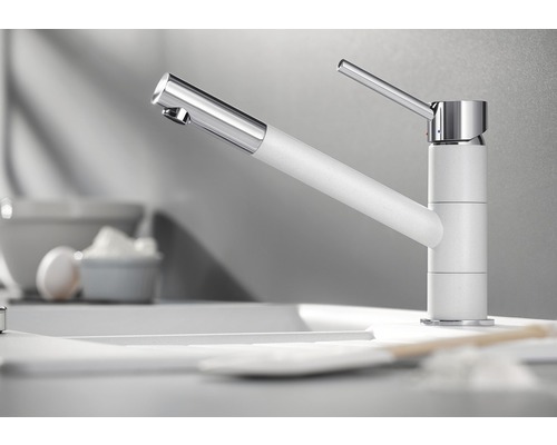 Robinet de cuisine avec bec pivotant