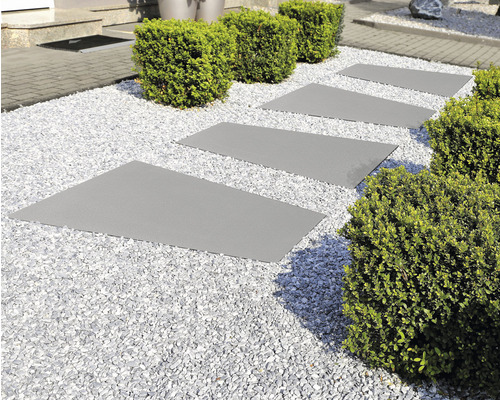 Beton Trapezplatte Crescendo Design grau mit Fase 100 x 30 - 50 x 5 cm