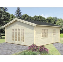Gartenhaus Palmako Irene 27,7 m² inkl. Fussboden 622 x 598 cm natur
