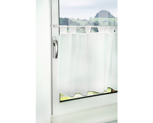 Fenster mit Bistrogardine