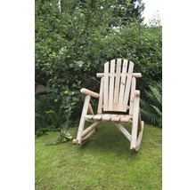 Schaukelstuhl Garden Place Kim 98 cm Holz hell